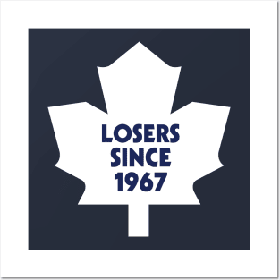 Losers Since 1967 Blue Posters and Art